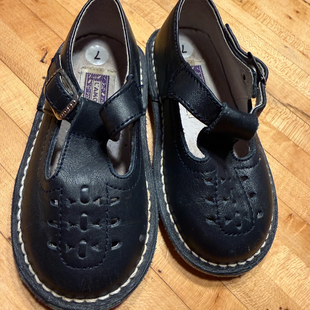 Stylish Navy Kids Dress Shoes